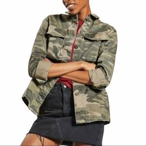 Sanctuary Camo Utility Jacket